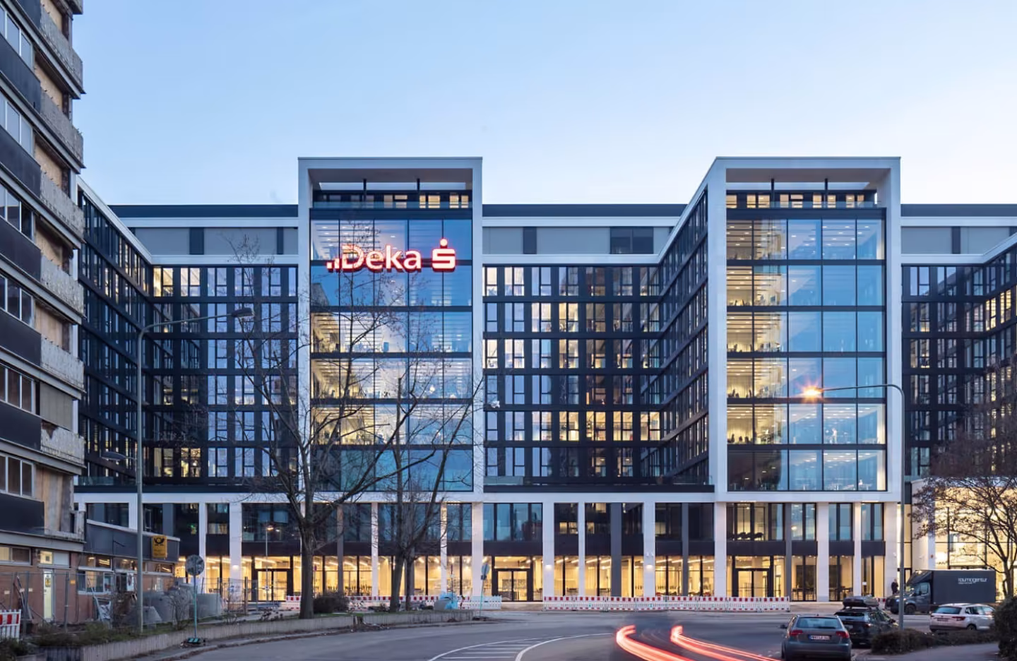Deka Immobilien head office at the Frankfurt headquarters